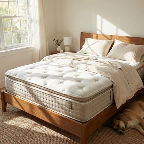 Pocketed Euro Top Mattress (72x30x10 inch)